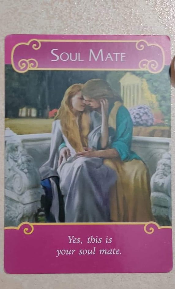 Soul Mate Angel Card