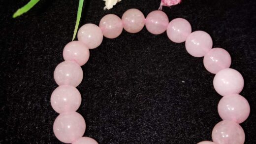 Natural Rose Quartz Bracelet