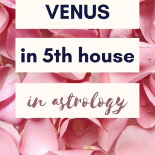 Venus in 5th house