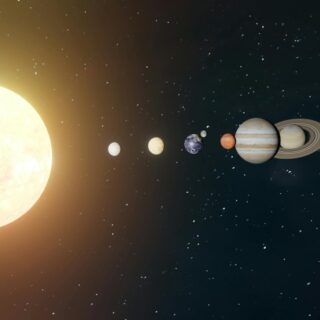 sun and planets