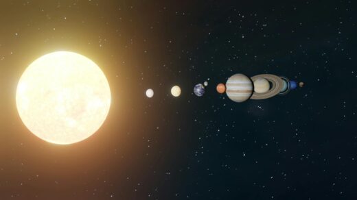 sun and planets