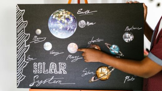 handwritten creative earth space