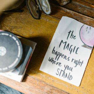 white printer paper on brown wooden table